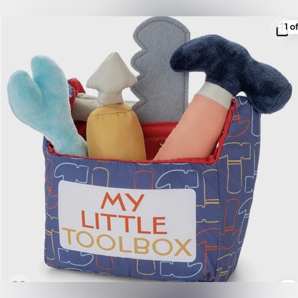 NEW Carters my little tool box, New Carters simple joys Tool Box plush, NEW tool - Picture 4 of 5